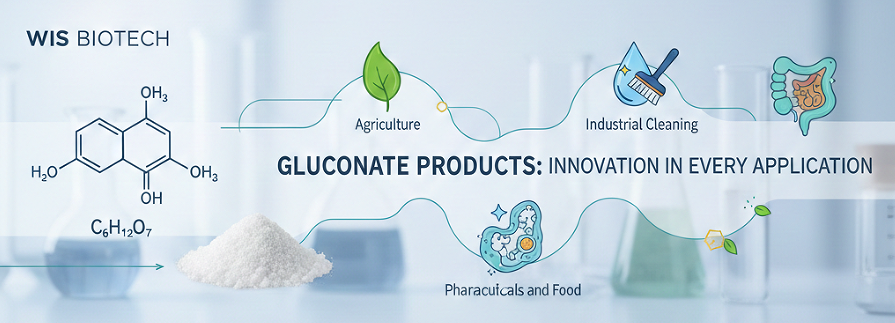 gluconate series mineral salts food grade WIS Biotech